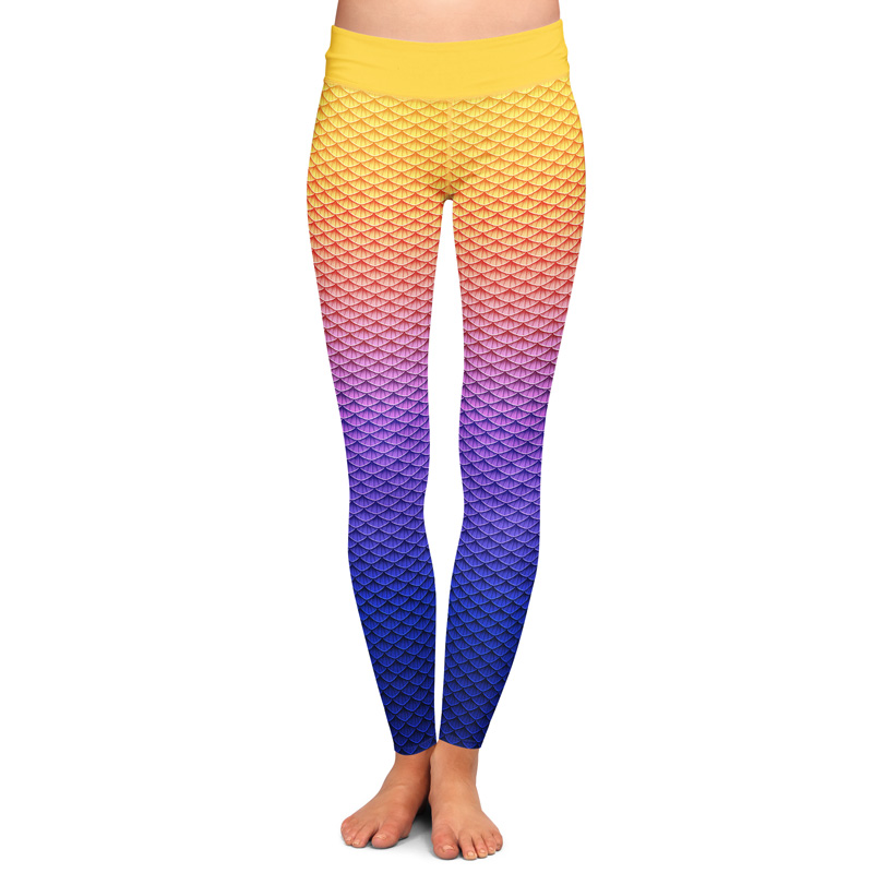 Ocean Empress Mermaid Scale Leggings