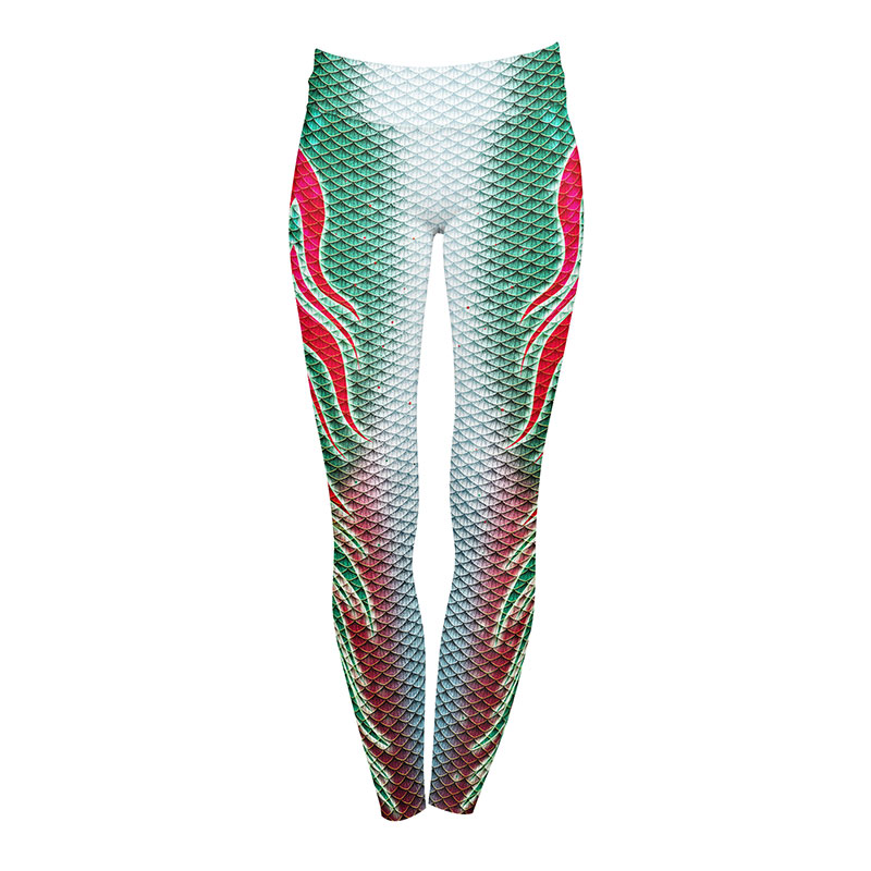 JingleFin Mermaid Scale Leggings